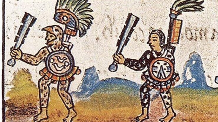 Guerriero Aquila orgoglio militare dell'Impero Azteco
