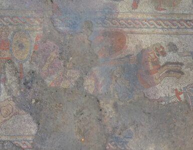 primo mosaico romano foto