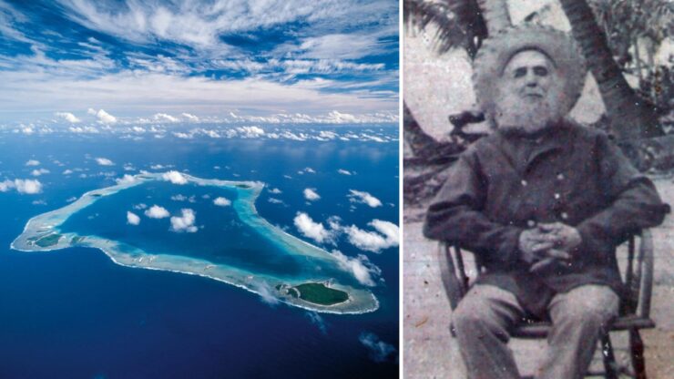 isola di Palmerston dove tutti discendono da un solo uomo