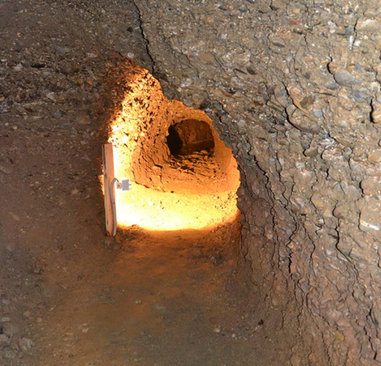 Tunnel di Ravne piccola cavità