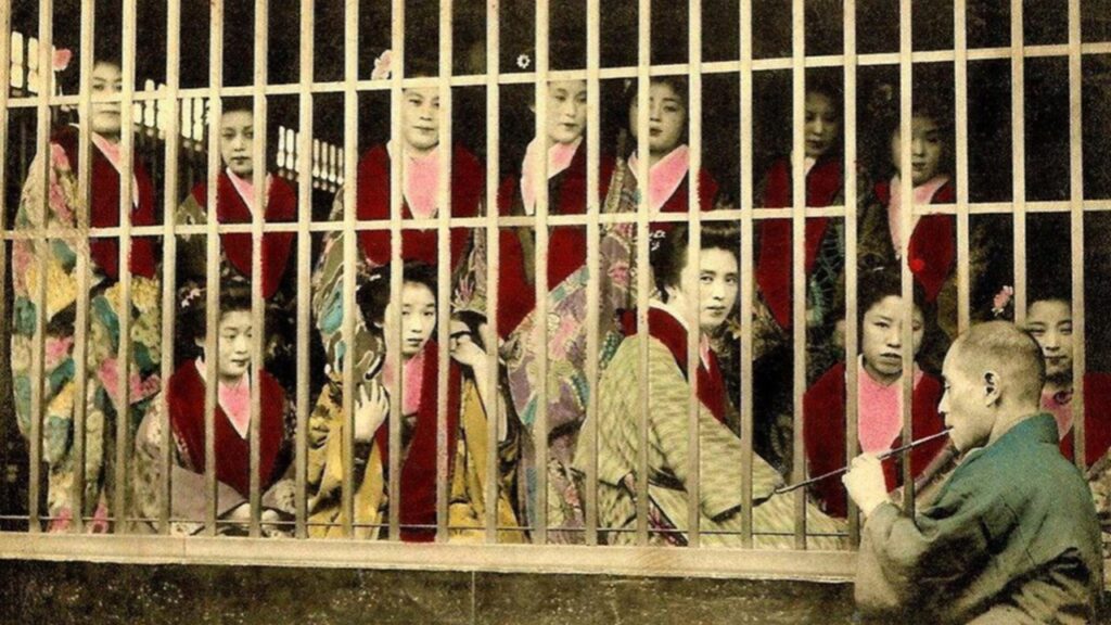 Non donne ma oggetti le gabbie della prostituzione nel Giappone del XIX secolo