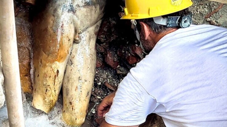 San Casciano dei Bagni regala l'ennesima sorpresa ritrovata Statua di Apollo
