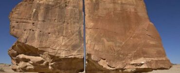 sembra un taglio laser ma cosa ha davvero spaccato la roccia di Al Naslaa