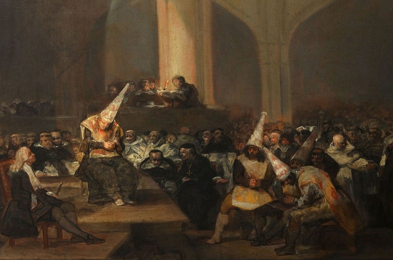Inquisizione di Milano dipinto formulazione giudizio XVII secolo
