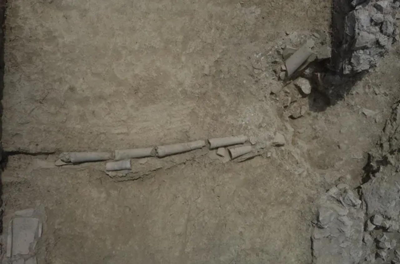 Necropoli dei Bambini interno sale villa romana