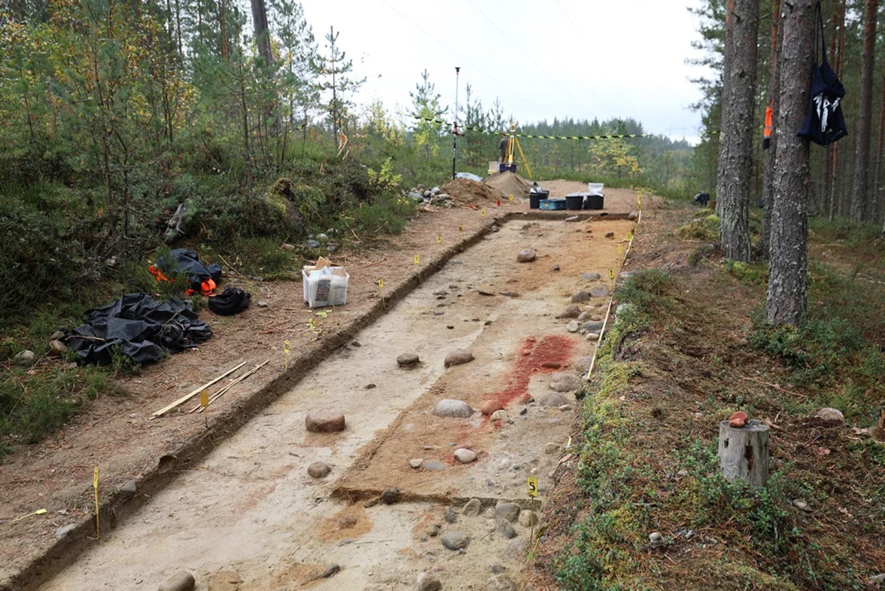 tomba di un bambino scavi Finlandia orientale