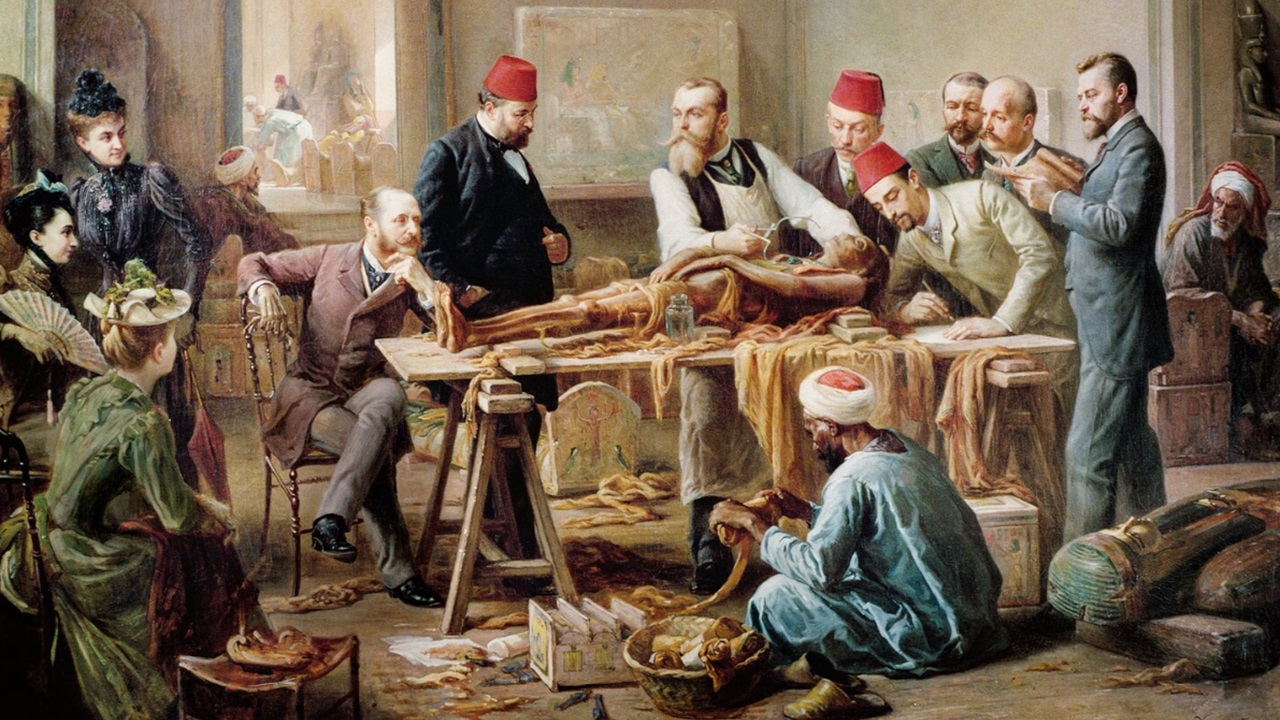 lo Spoglio delle Mummie classica festa borghese di metà Ottocento