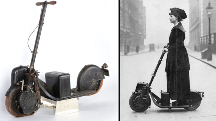 Monopattini elettrici meglio quelli a benzina del 1915