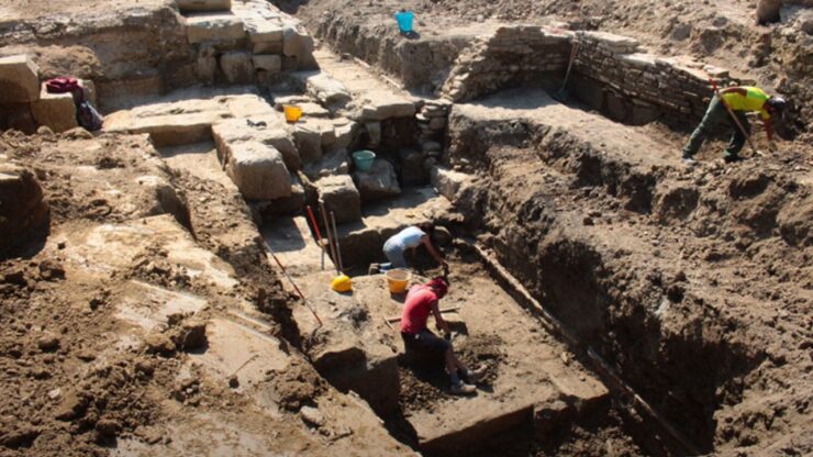 Sarsina riaffiora un incantevole tempio romano del I secolo a.C.