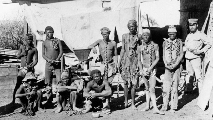 Shark Island il colonialismo tedesco primi campi concentramento XX secolo