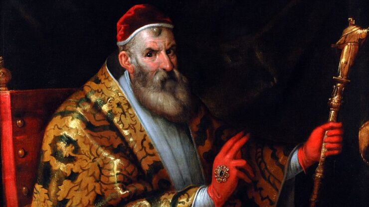 Papa Sisto V che nun la perdunò neppur a Cristo
