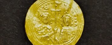 moneta d'oro bizantina immagine