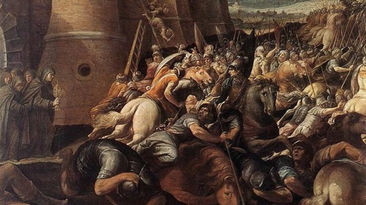 Anno di grazia 846 i Saraceni sono sotto le mura di Roma