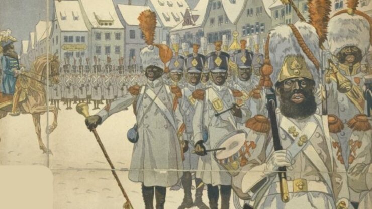 Haiti Napoli Russia per l'imperatore Napoleone storia poco confusa reggimento Real Africano