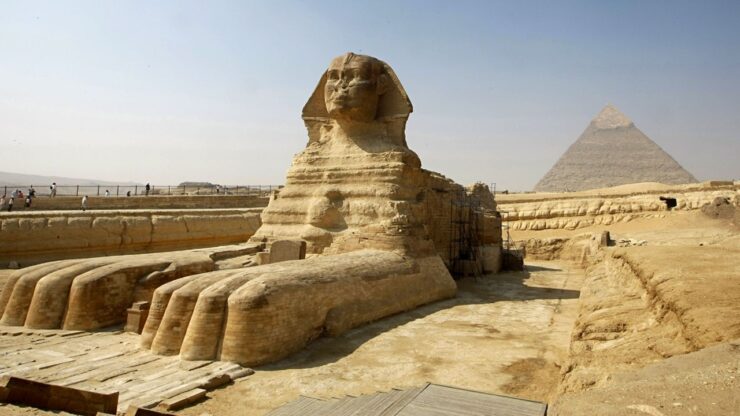 e se la Grande Sfinge di Giza non fosse solo opera dell'uomo