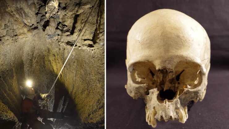 il cranio nella Grotta Loubens un giallo archeologico finalmente risolto