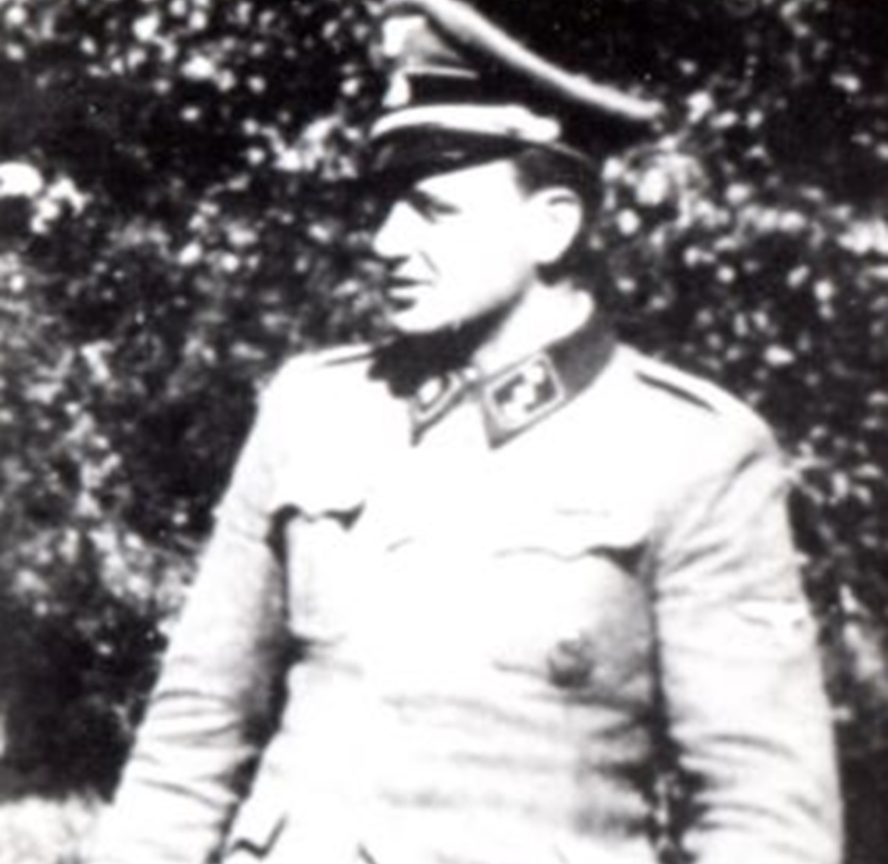 Kurt Hubert Franz in divisa SS