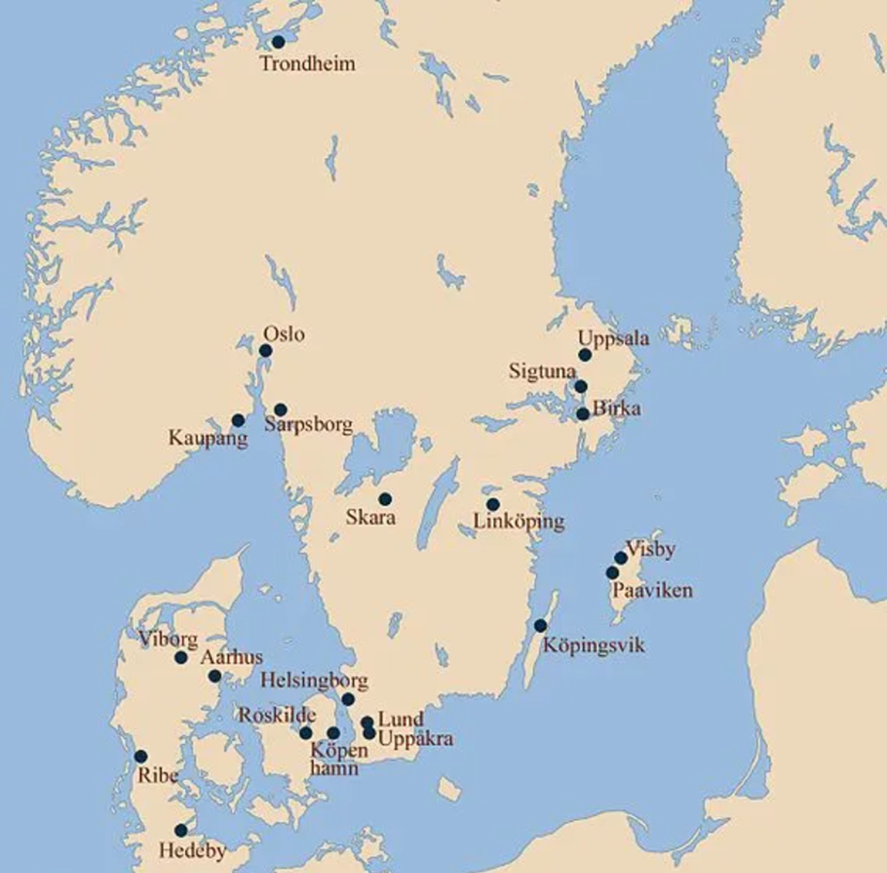 scandinavia mappa
