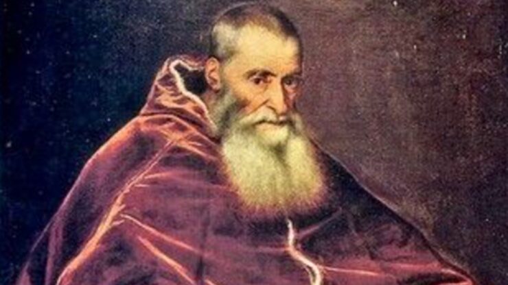 Indios ritratto papa Paolo III