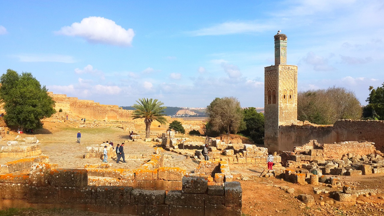 le ultime scoperte del parco archeologico di chellah a tre chilometri dalla capitale rabat