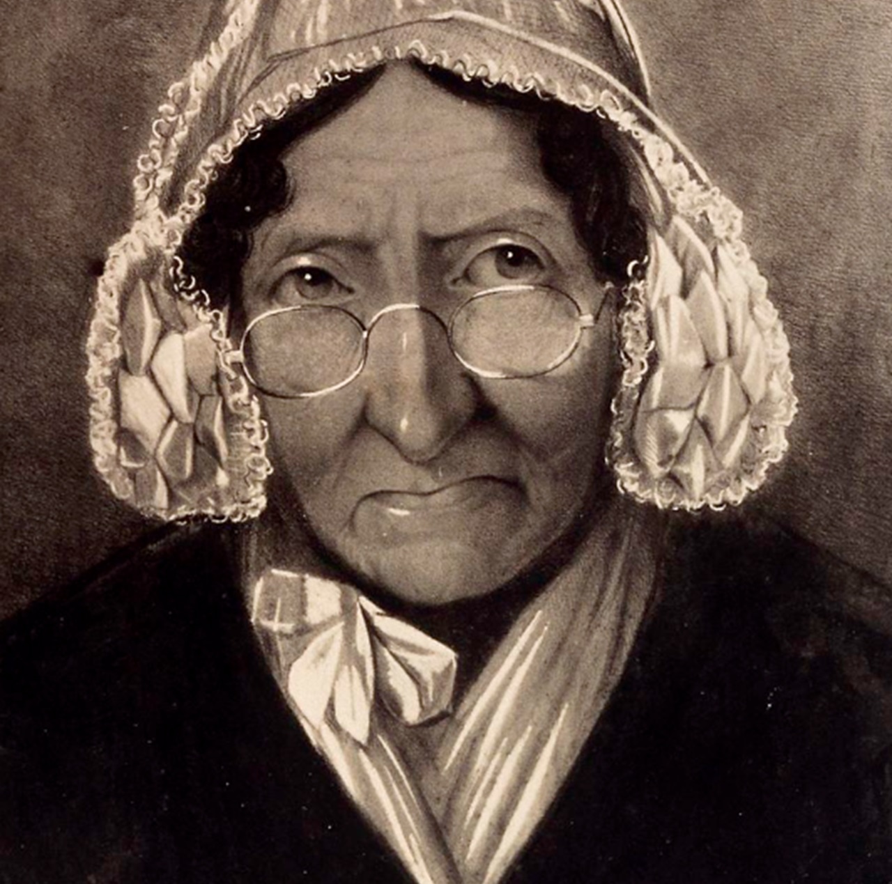 Madame Tussaud ritratto da anziana