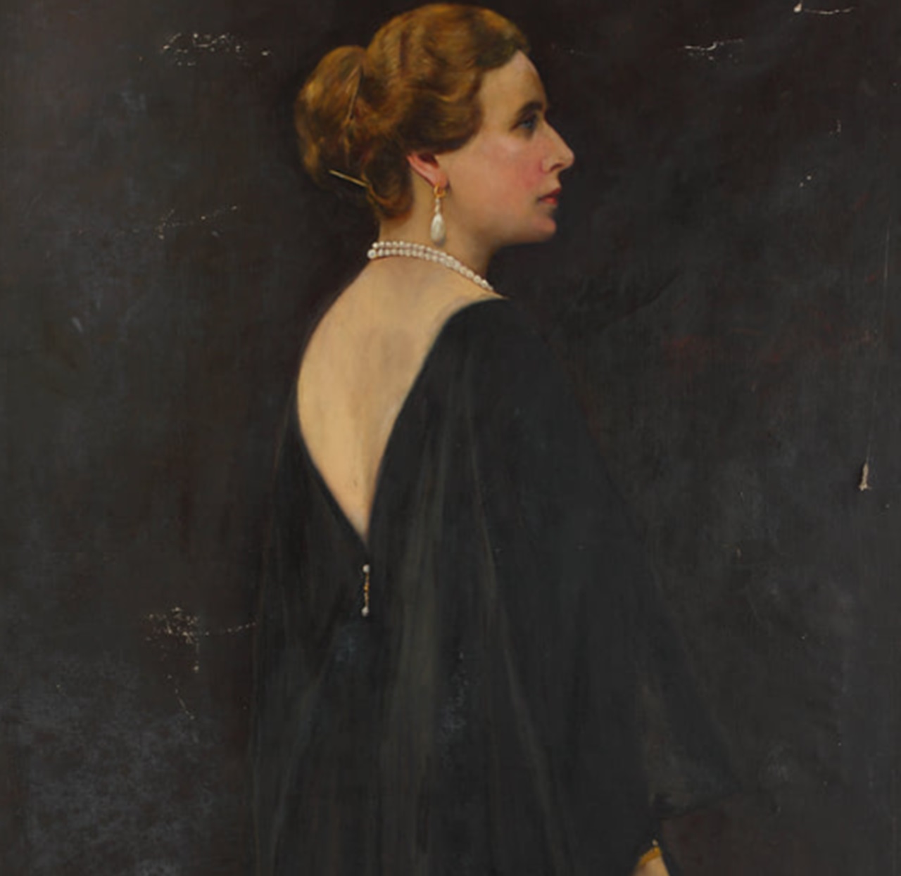 Maria di Sassonia-Coburgo-Gotha dipinto di Constantin Pascali, 1926