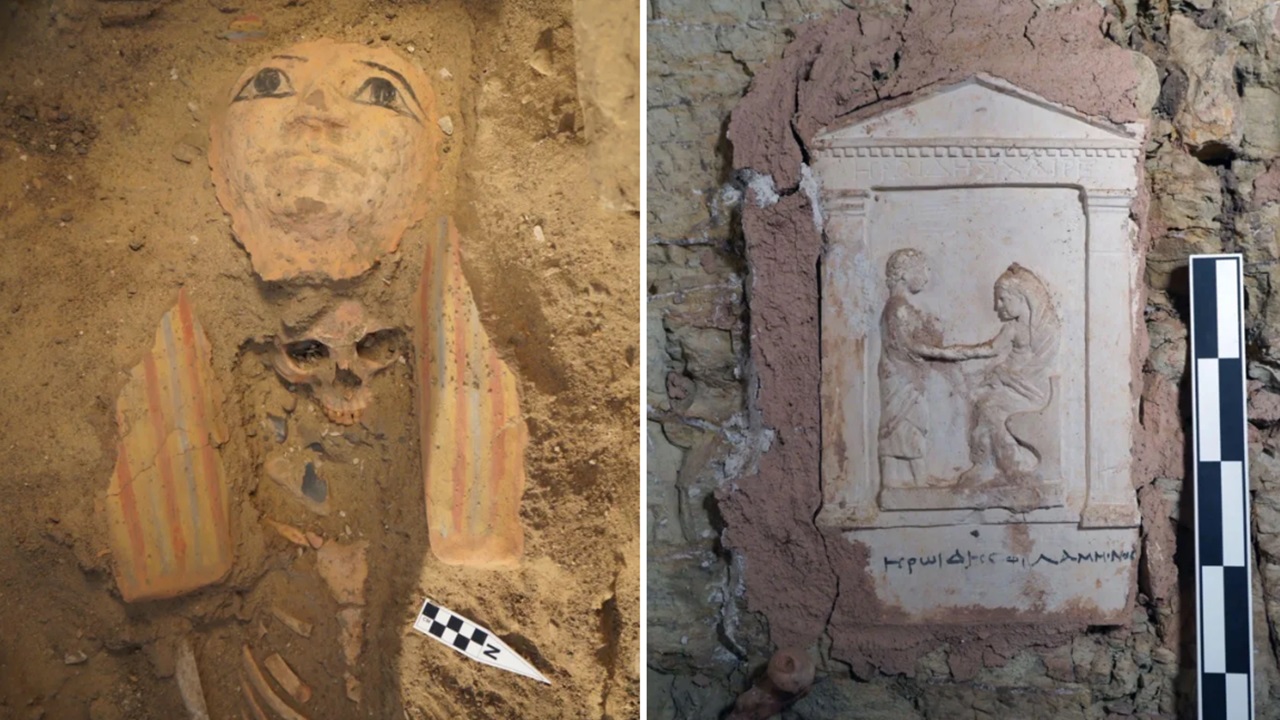 meraviglie a Saqqara scoperti inestimabili reperti tra cui una bara in alabastro e un sarcofago del XIV secolo a.C.