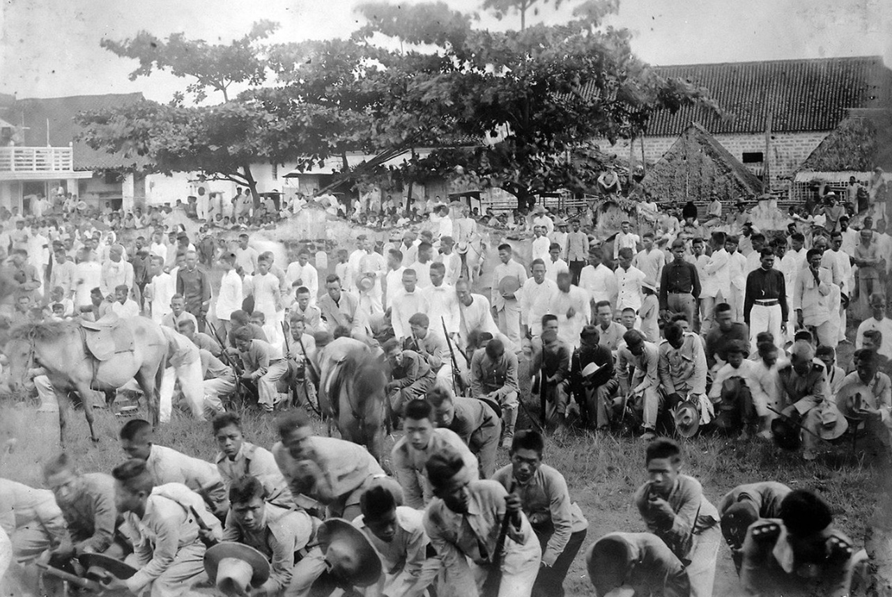 Moro Crater Massacre soldati filippini prigionieri