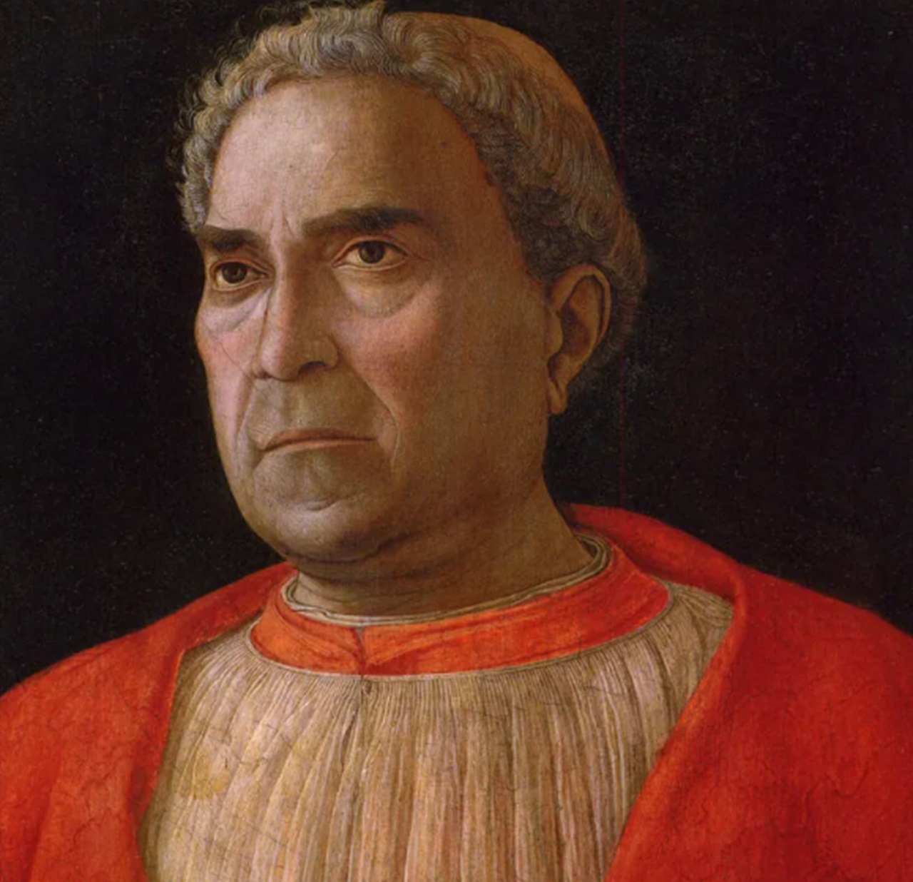 Lampo Birago cardinal Trevisan, dipinto del Mantegna