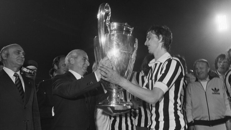 Champions League foto Cruijff vincitore
