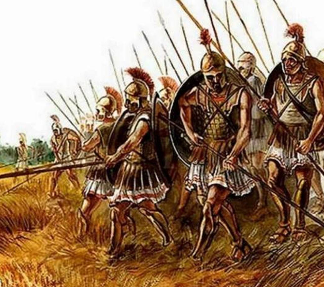 Eumene di Cardia raffigurazione truppe macedoni