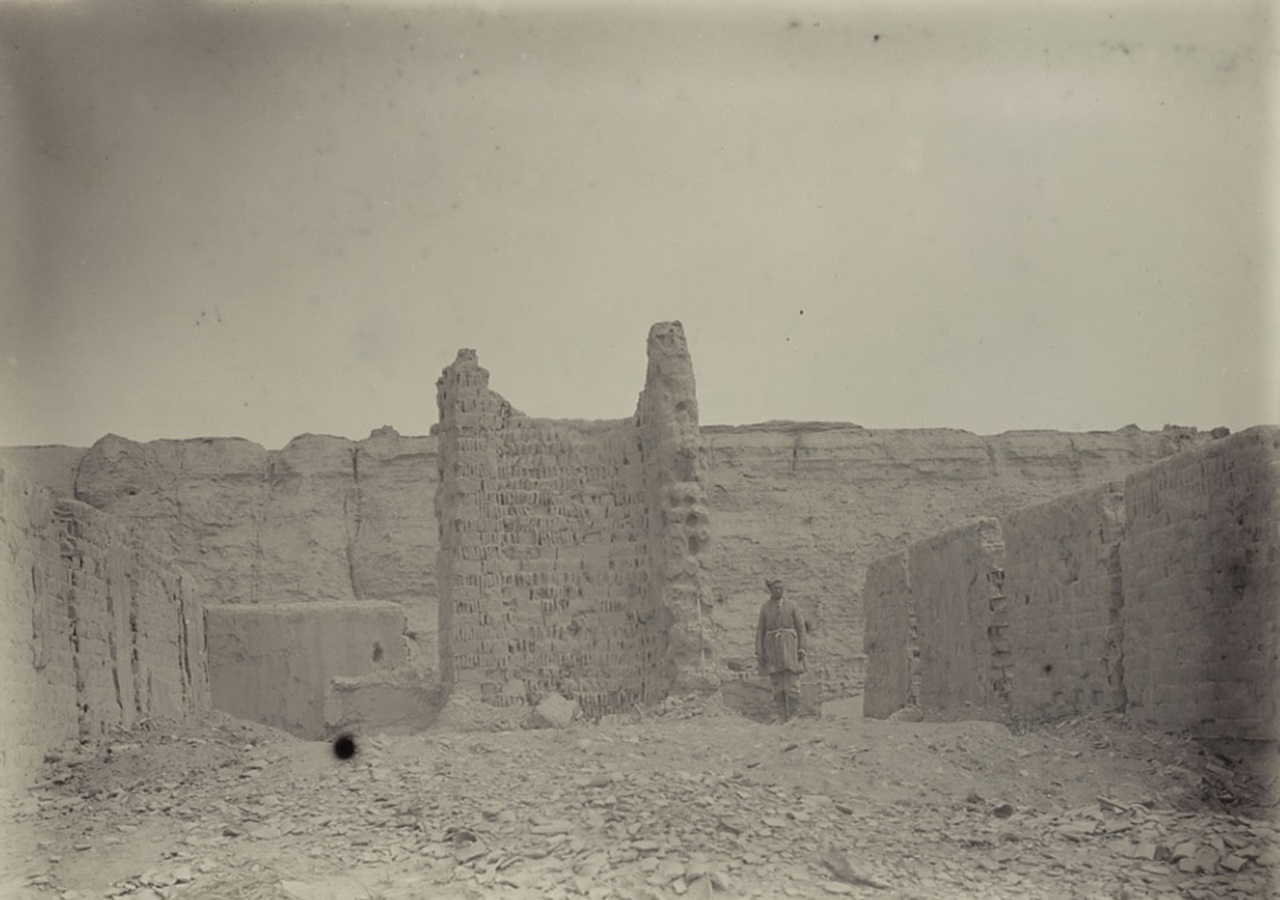 Khara-Khoto rovine città, foto del 1906