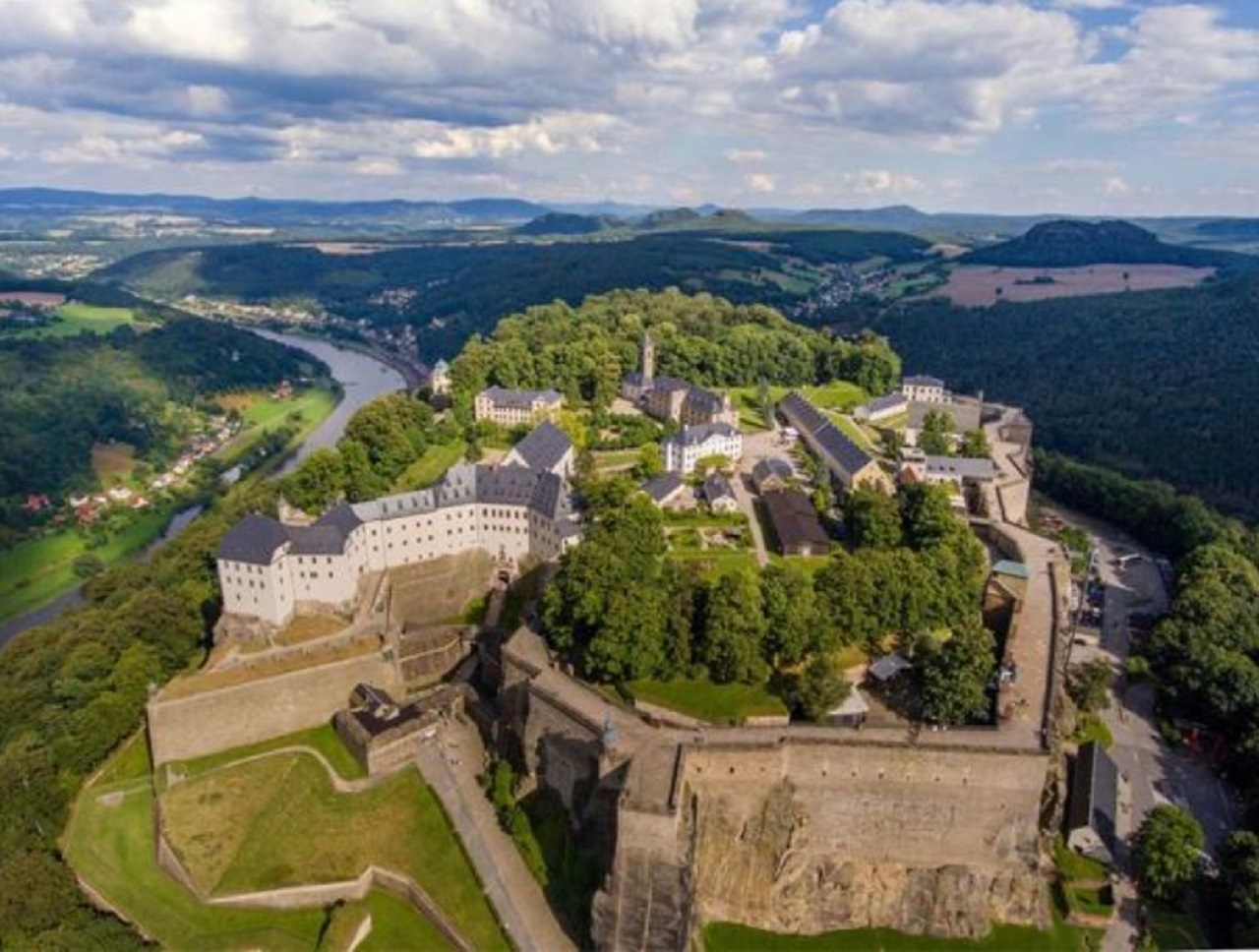 fortezza di Konigstein castello natura