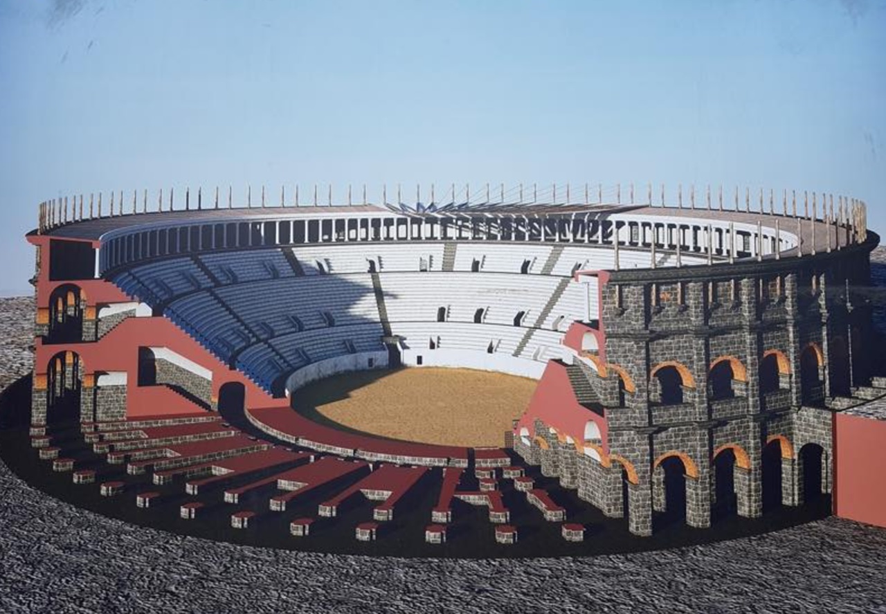Colosseo Nero foto ricostruzione
