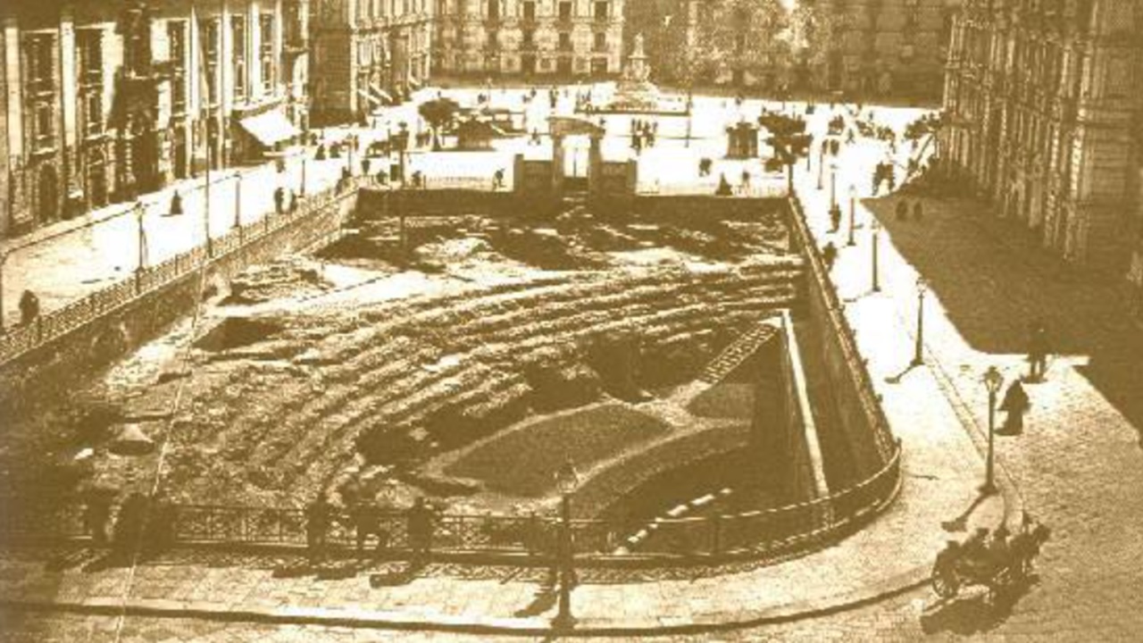 Colosseo Nero immagine inizi XIX secolo