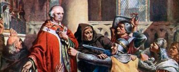 Thomas Becket dipinto omicidio