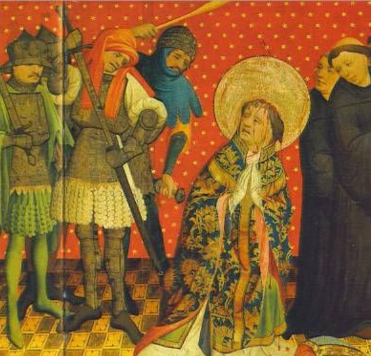 Thomas Becket quadro Enrico II