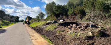 Villaurbana Sardegna scavano per ampliare il tratto stradale vicino un antico nuraghe e scoprono resti eccezionali