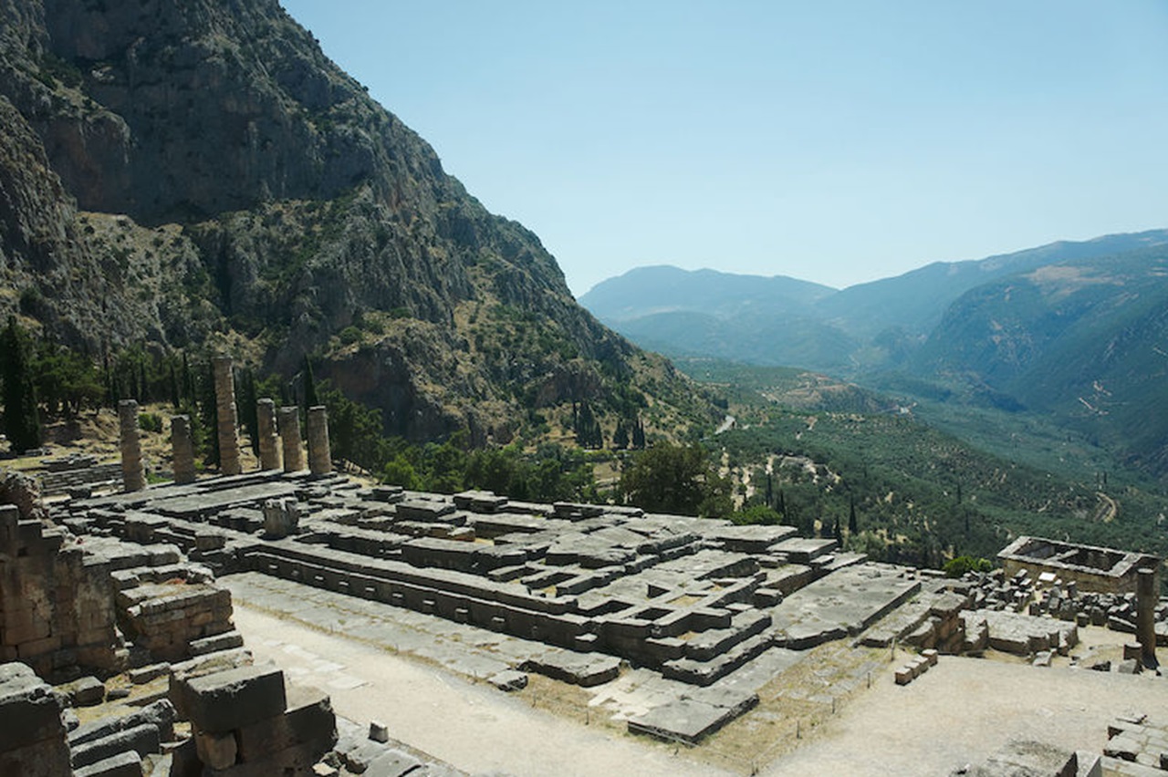 Creso tempio di Apollo a Delfi
