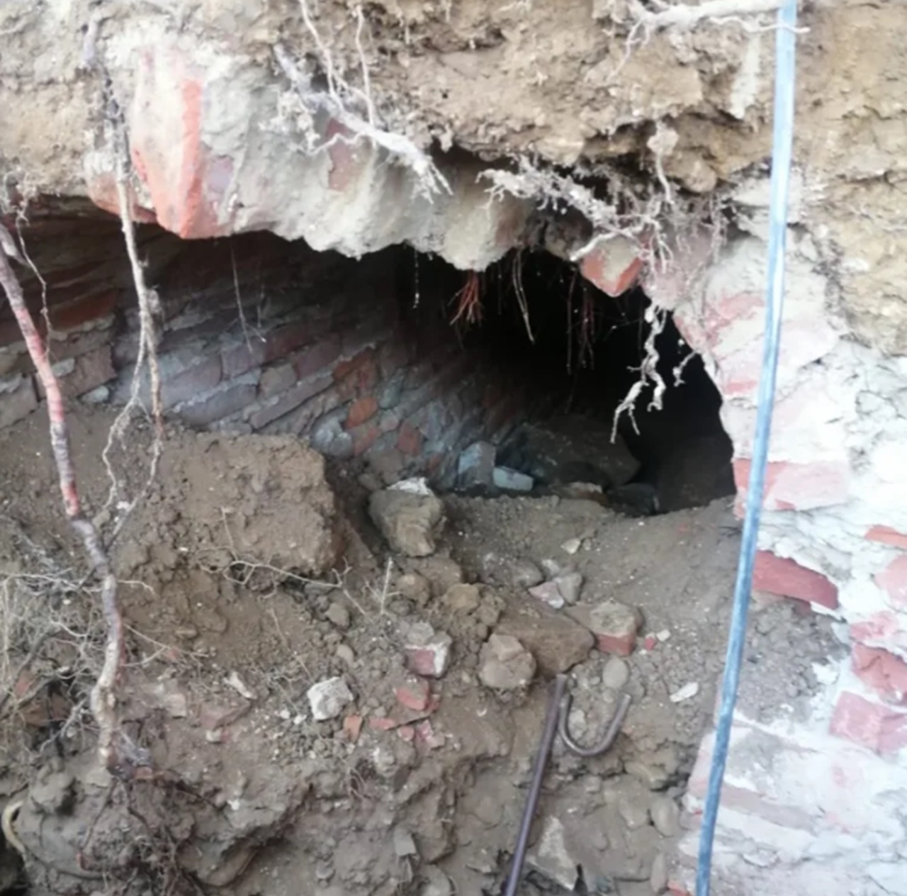 Gallerie sotterranee scavi di sbancamento scoperta