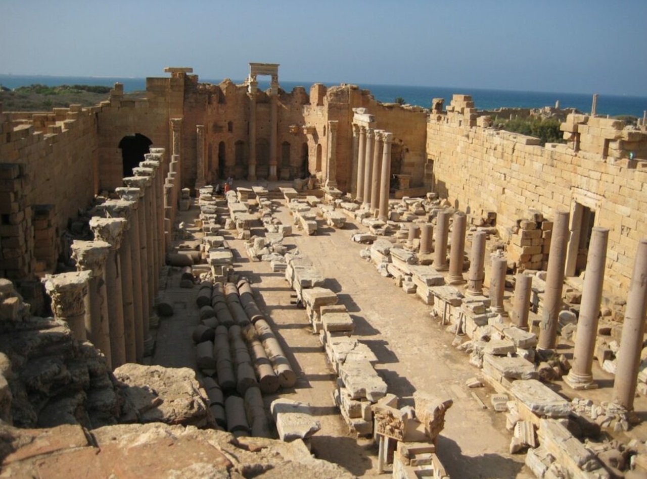Leptis Magna basilica severa
