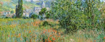 Monet immagine Sentiero quadro