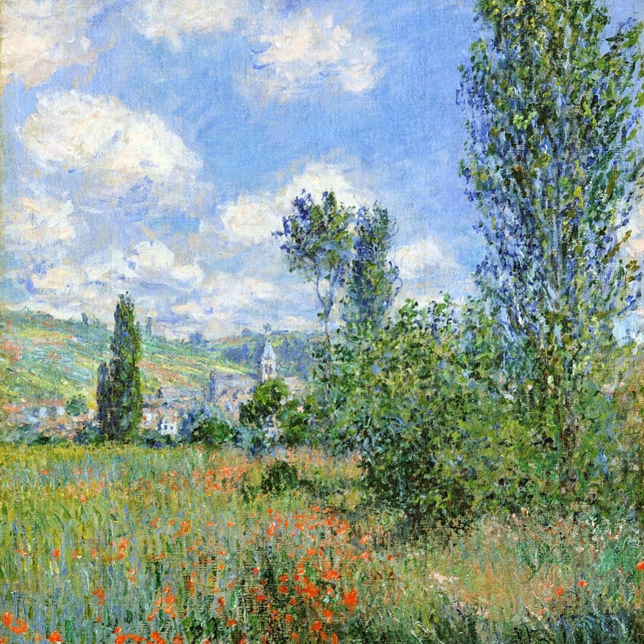 Monet immagine quadro