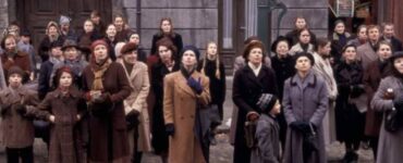 Scena del film di Margarethe von Trotta incentrato sulla Protesta della Rosenstraße