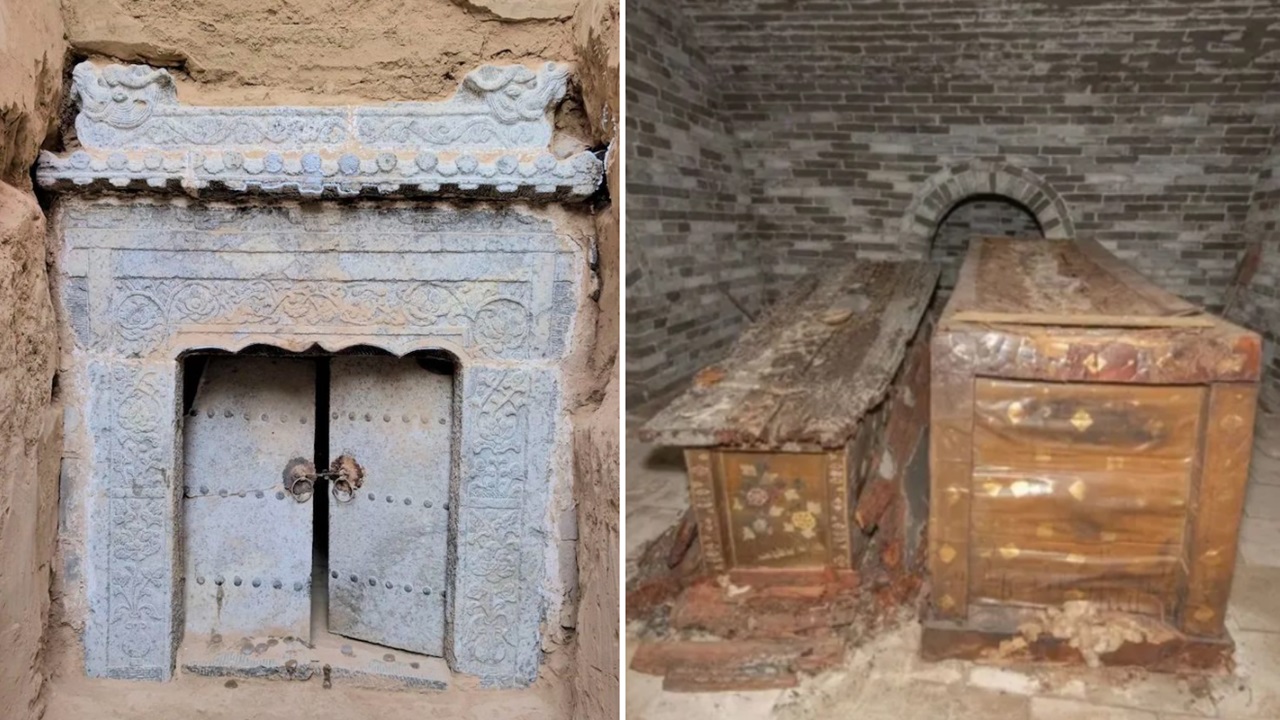 si imbattono in una porta nascosta è l'ingresso per una camera segreta risalente al XVI secolo