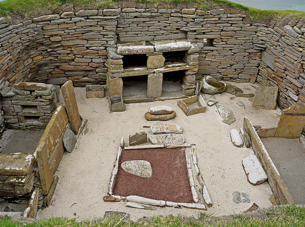 Skara Brae interno abitazione