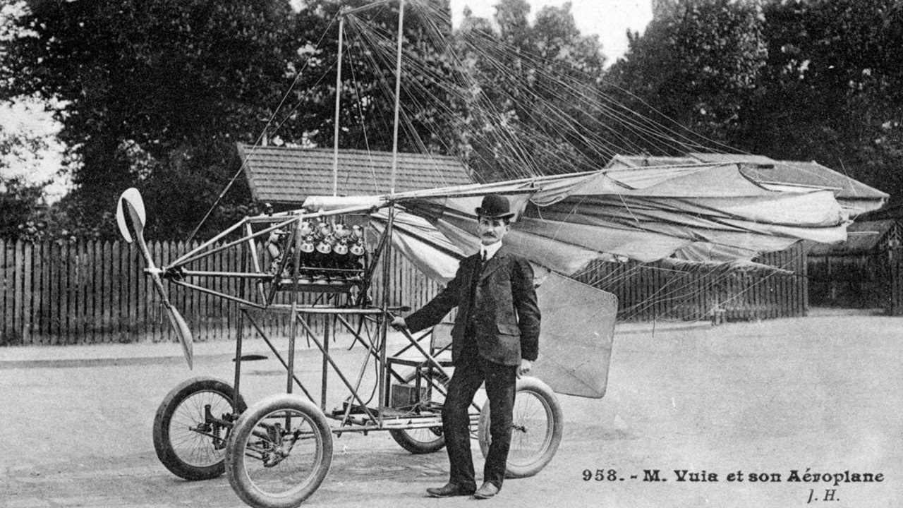 Traian Vuia l'inventore romeno che per primo fece davvero volare un aeroplano