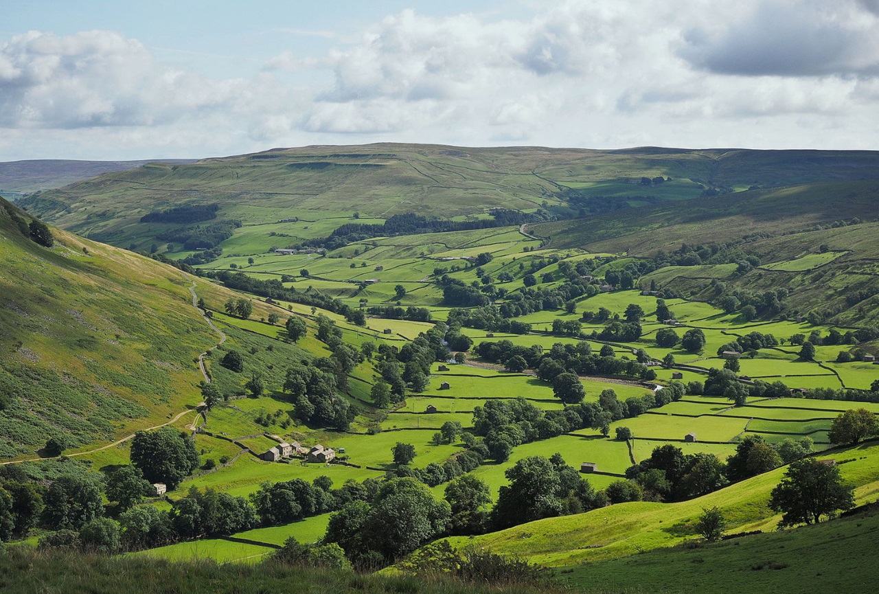 oggetto misterioso immaggine distese dello Yorkshire