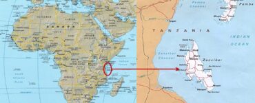 Zanzibar: il più grande mercato di schiavi dell'Africa orientali, mappa
