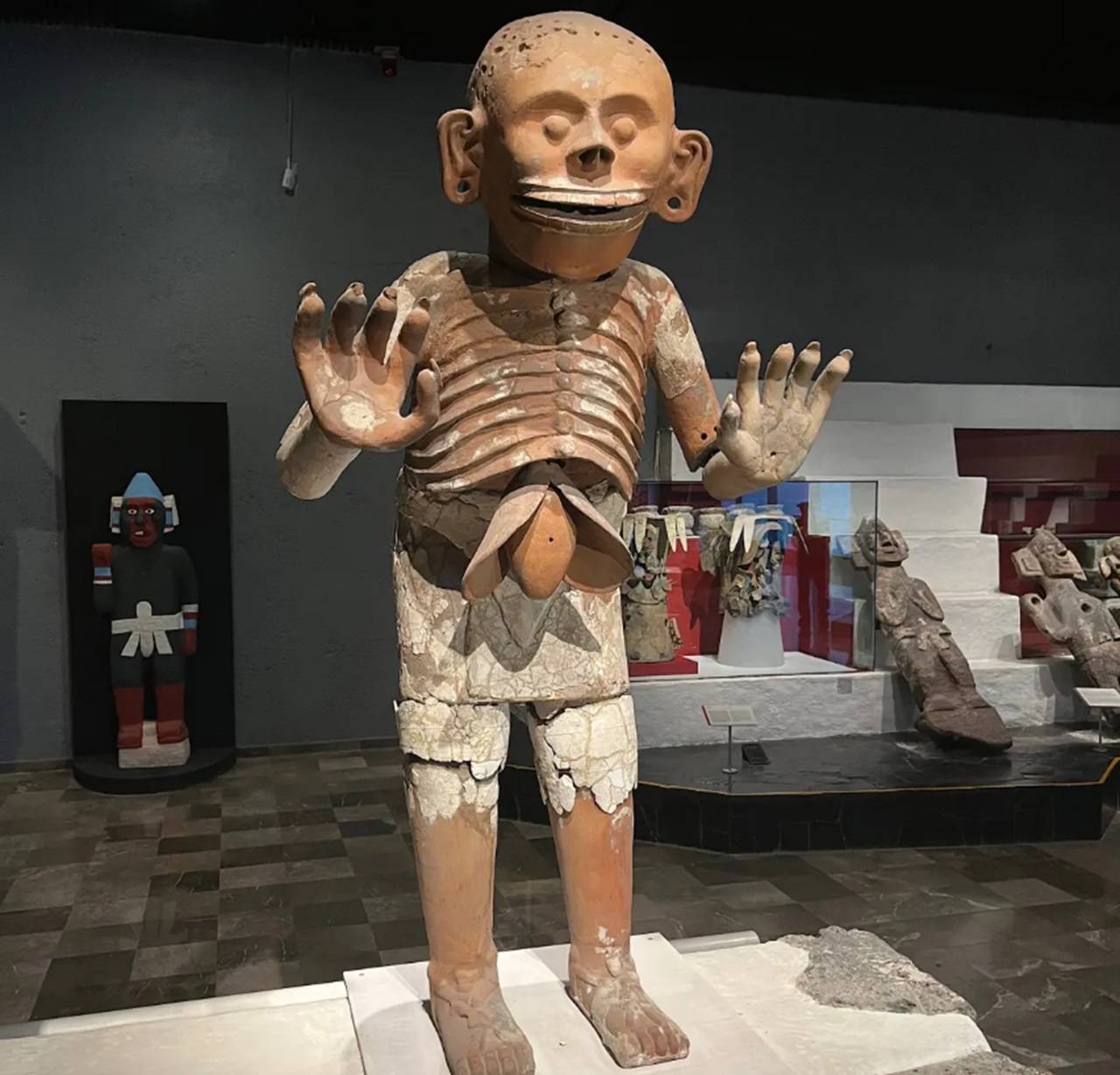 manufatti aztechi dio della morte